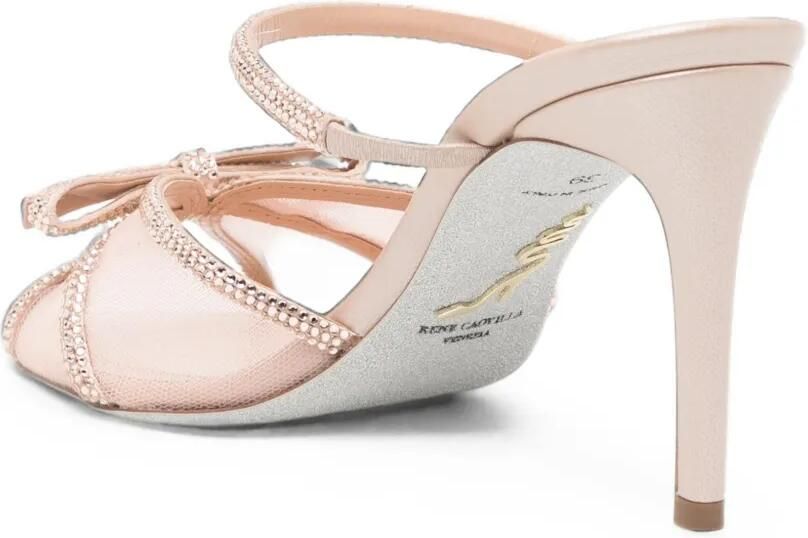 René Caovilla 80 mm Lynette sandalen Beige - Foto 2