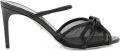 René Caovilla 80 mm Lynette sandalen Zwart - Zwart