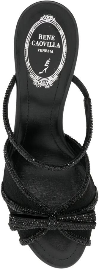 René Caovilla 80 mm Lynette sandalen Zwart - Foto 4