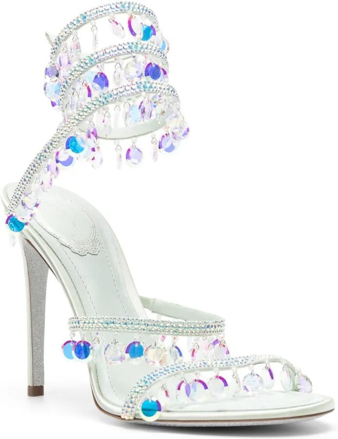 René Caovilla Chandelier sandalen Groen - Foto 2