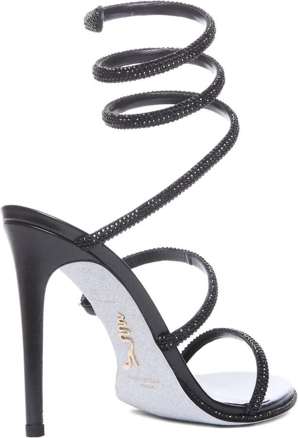 René Caovilla Cleo 105 sandalen Zwart - Foto 4