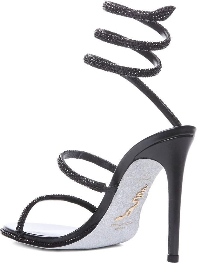 René Caovilla Cleo 105 sandalen Zwart - Foto 3