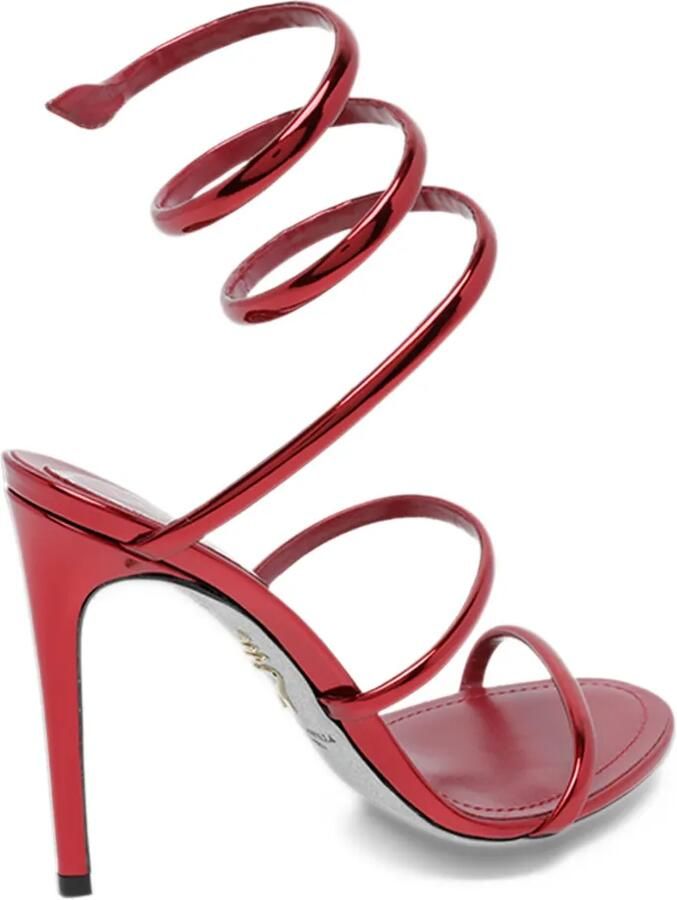 René Caovilla Cleo heeled sandals Rood - Foto 4