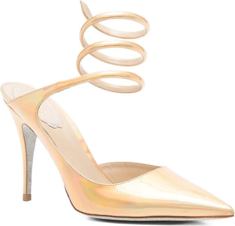 René Caovilla Cleo pumps Geel - Foto 3