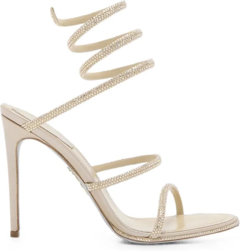 René Caovilla Cleo sandalen Beige