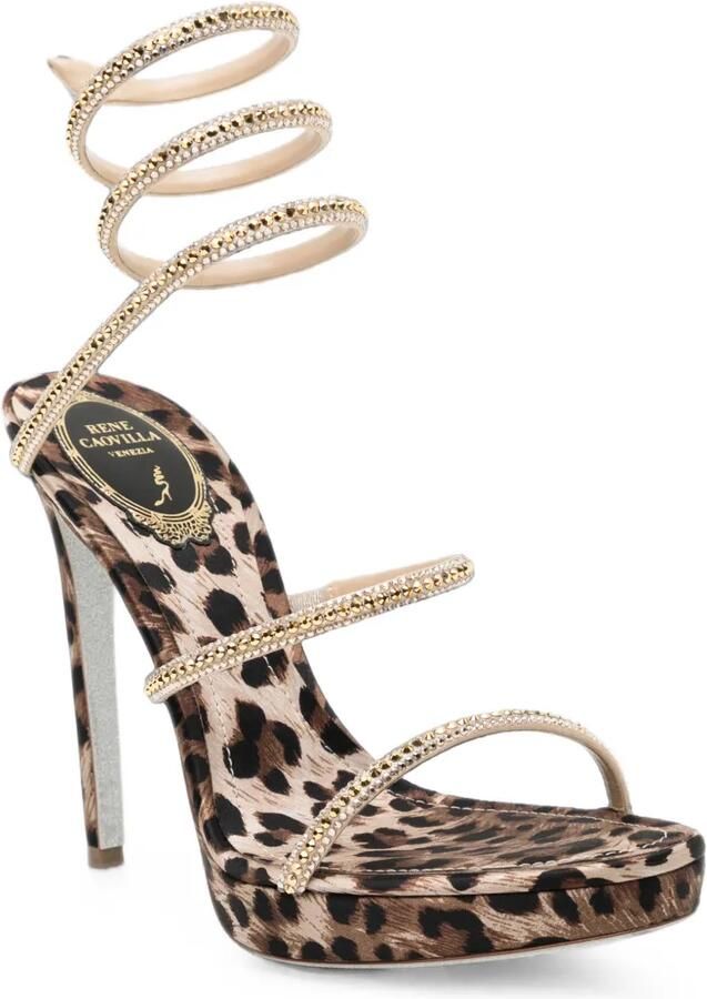 René Caovilla Cleo sandalen Beige - Foto 2