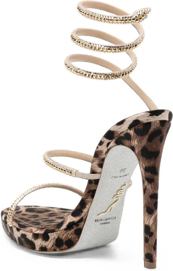 René Caovilla Cleo sandalen Beige - Foto 3