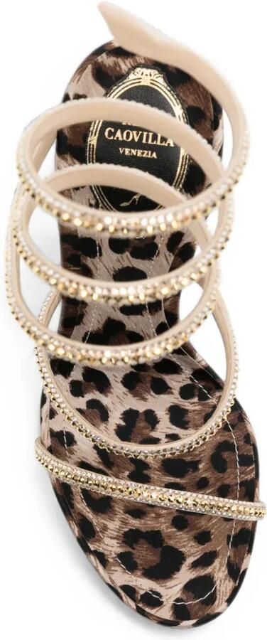 René Caovilla Cleo sandalen Beige - Foto 4