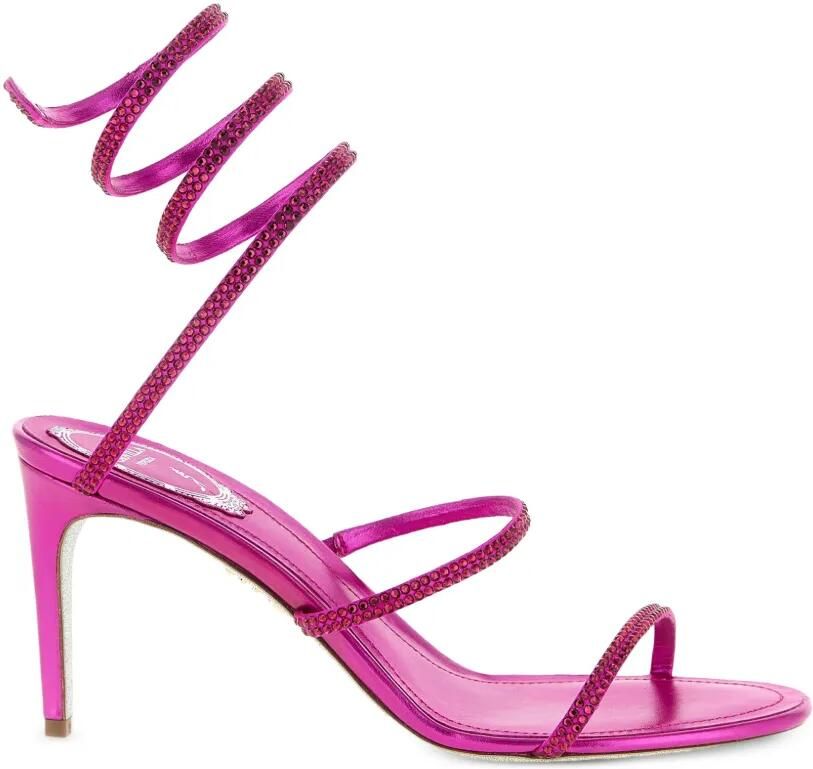 René Caovilla Cleo sandalen met kristallen Roze