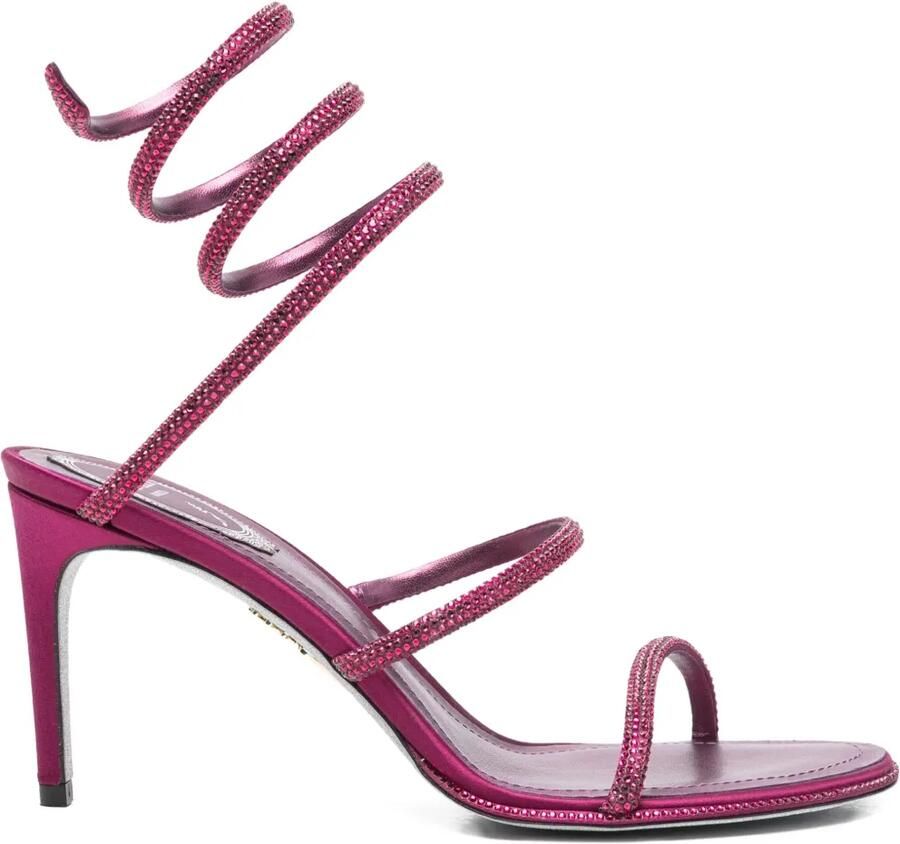 René Caovilla Cleo sandalen Paars