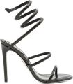 René Caovilla Cleo wikkelsandalen Zwart - Zwart