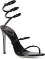 René Caovilla Cleo wikkelsandalen Zwart - Zwart