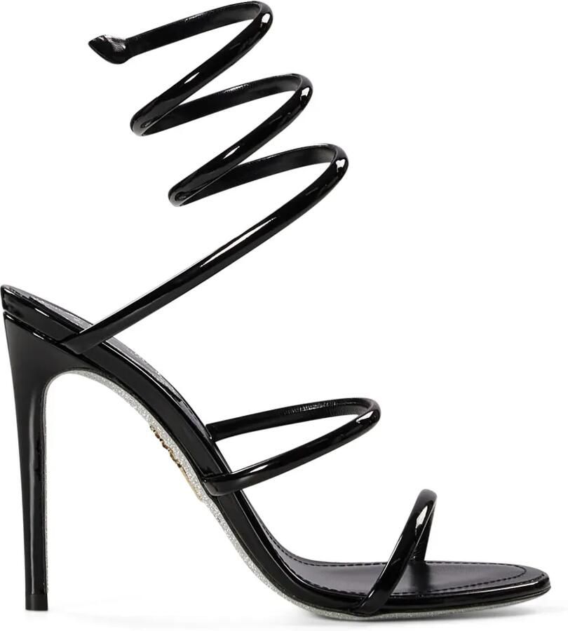 René Caovilla Cleo wikkelsandalen Zwart - Foto 2