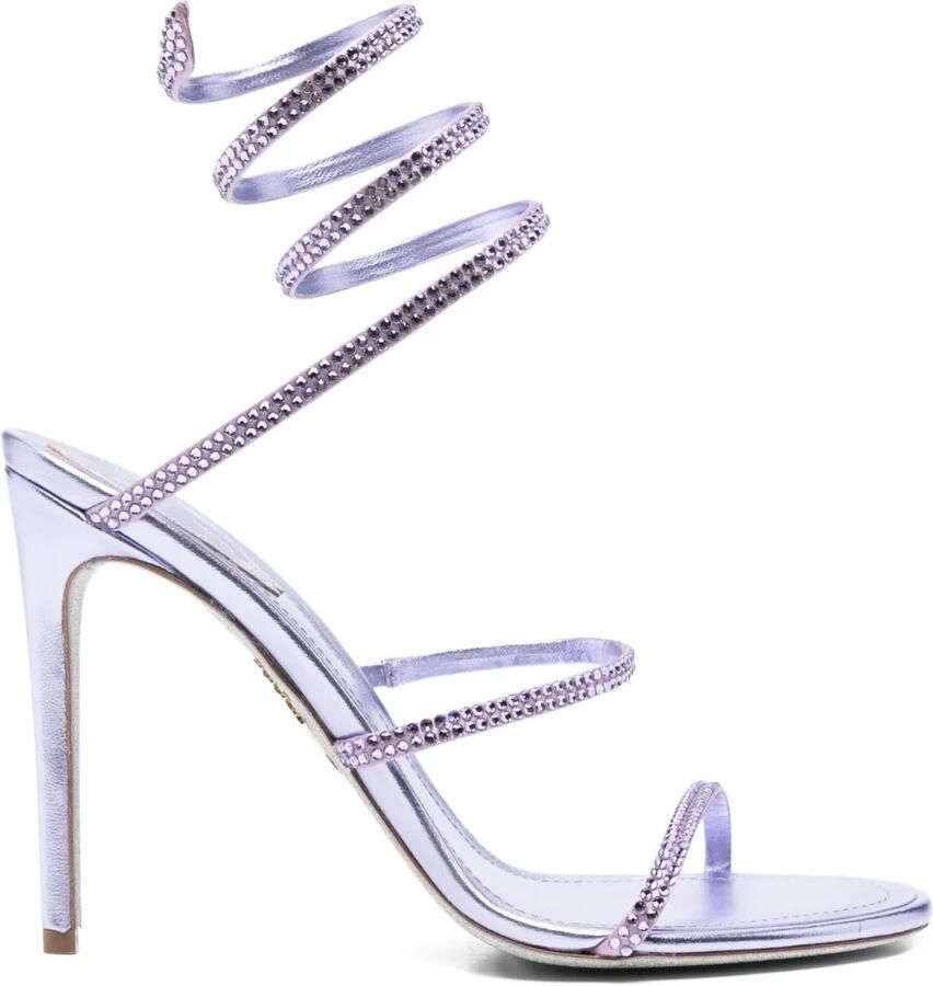 René Caovilla Cleo wisteria sandalen 105 Wit