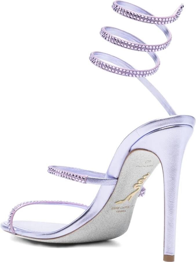 René Caovilla Cleo wisteria sandalen 105 Wit - Foto 3
