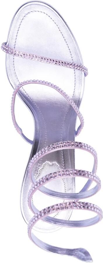 René Caovilla Cleo wisteria sandalen 105 Wit - Foto 4