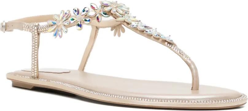 René Caovilla Eva sandalen Beige - Foto 4