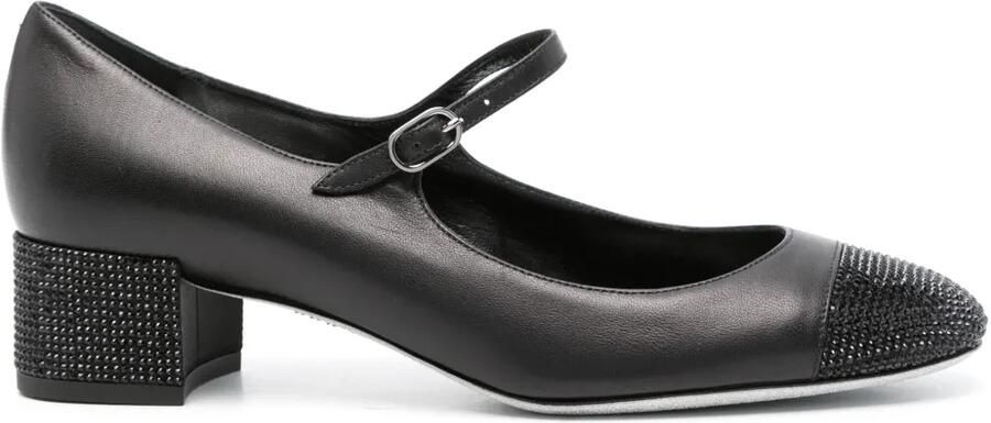 René Caovilla Kristen 40 mm pumps Zwart