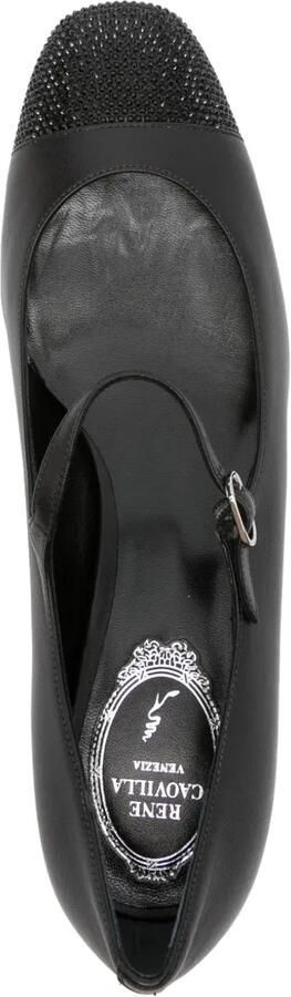 René Caovilla Kristen 40 mm pumps Zwart - Foto 4