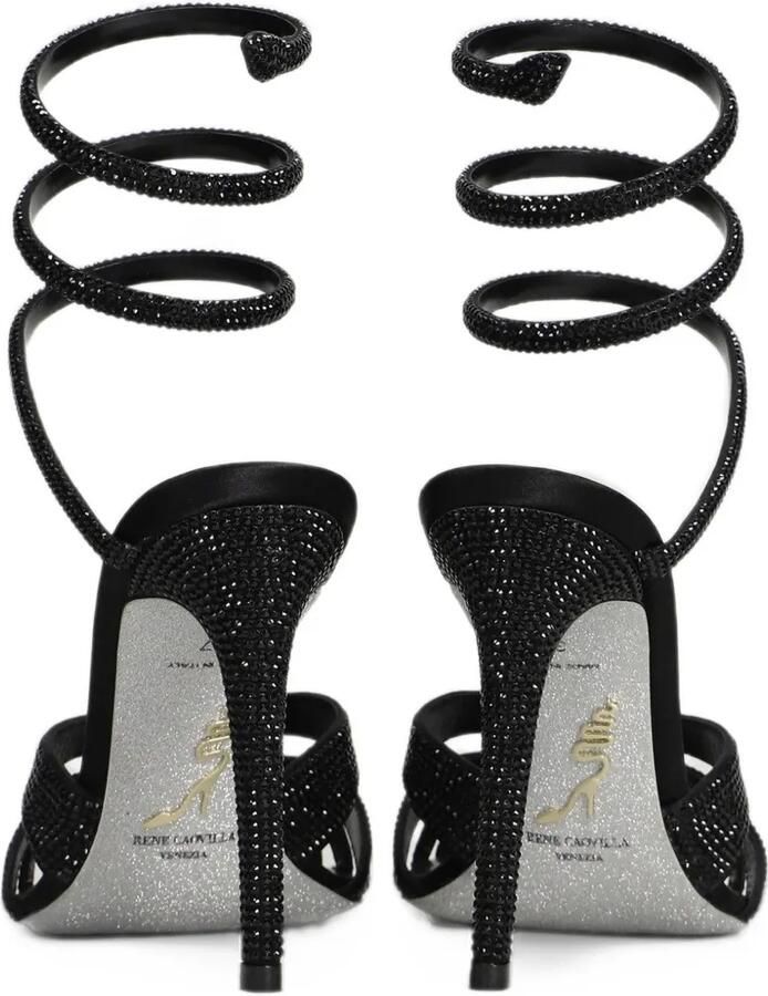 René Caovilla Margot sandals Zwart