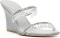 René Caovilla Octavia sandalen verfraaid met kristallen Grijs - Grijs