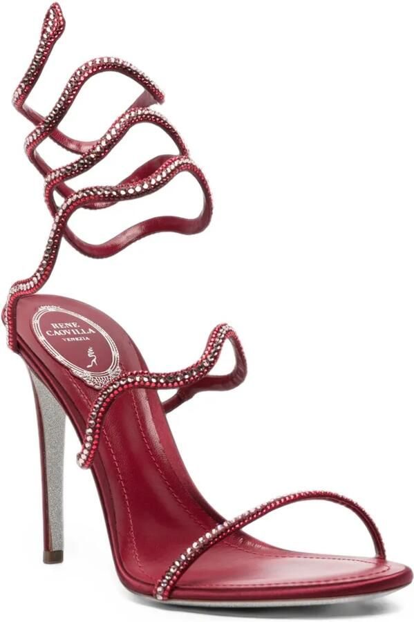 René Caovilla Onda Cleo sandalen Rood - Foto 2