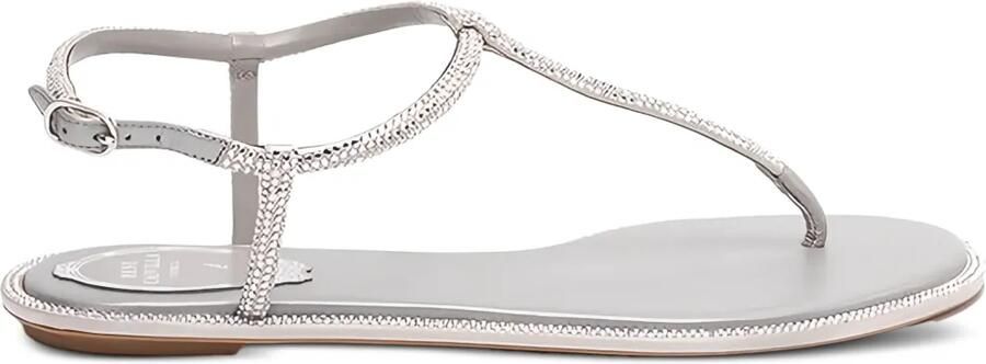 René Caovilla Verfraaide sandalen Grijs - Foto 4