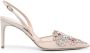 René Caovilla Veneziana slingback pumps Roze - Thumbnail 1