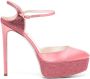 René Caovilla Zijden sandalen Roze - Thumbnail 1