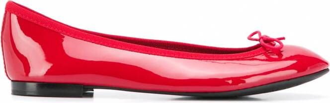 Repetto Ballerina's verfraaid met kristallen Rood
