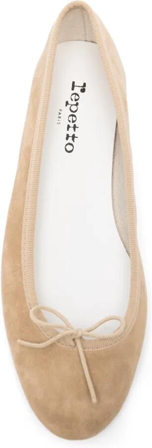 Repetto Ballerina's met strikdetail Beige - Foto 4