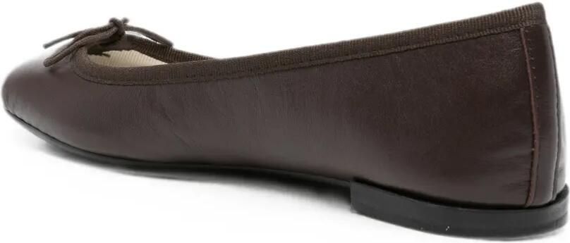 Repetto Ballerina's met strikdetail Bruin - Foto 4