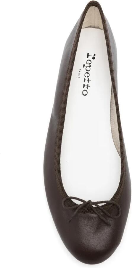 Repetto Ballerina's met strikdetail Bruin - Foto 2