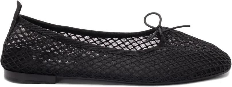 Repetto Garance ballerina's met mesh Zwart