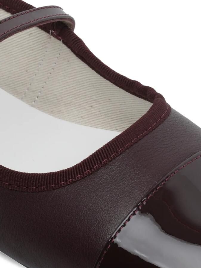 Repetto Georgina Mary Jane ballerina's Rood - Foto 2