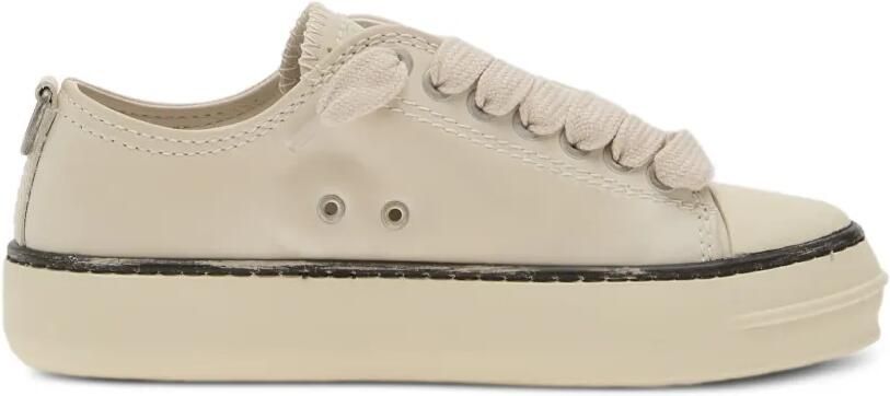 Represent Rep-Cap leren sneakers Wit