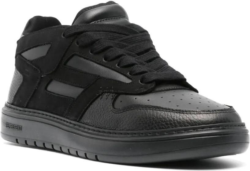 Represent Sneakers met contrasterende veters Zwart - Foto 2