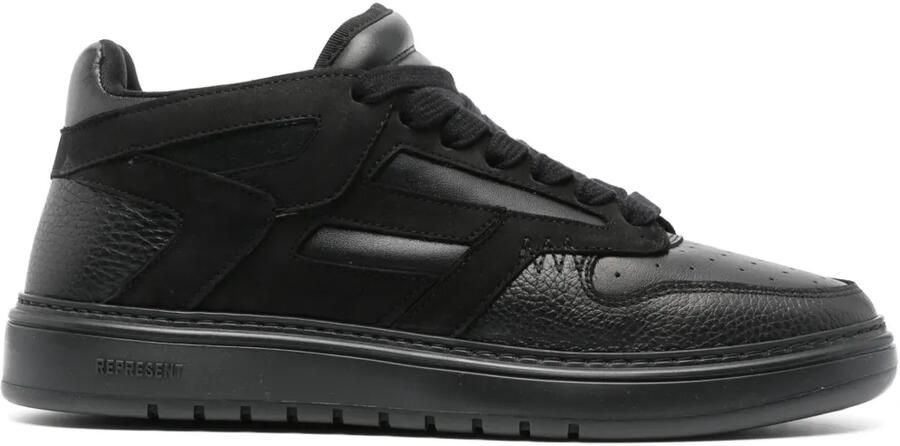 Represent Sneakers met contrasterende veters Zwart