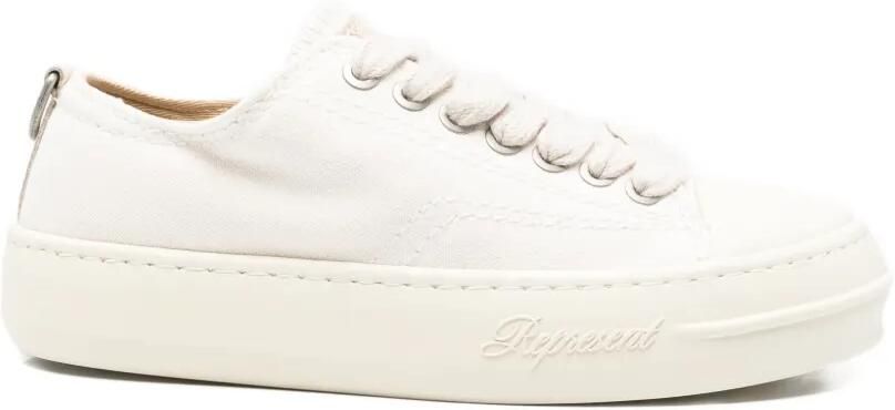 Represent Sneakers met logopatch Beige