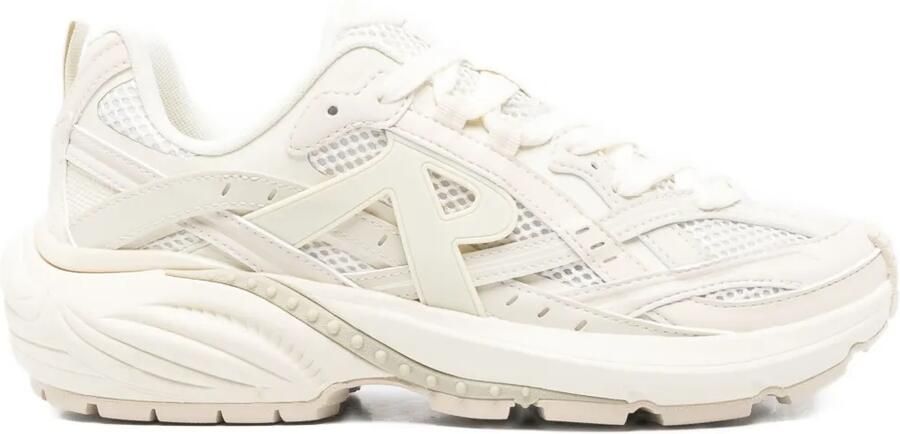 Represent Sneakers met mesh vlak Beige