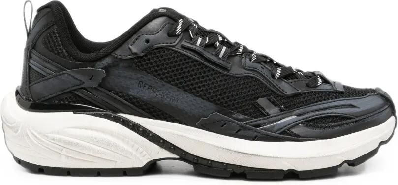 Represent Storm mesh sneakers Zwart