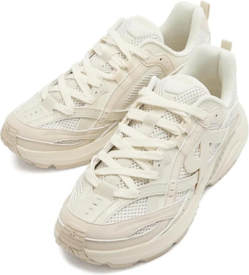 Represent Storm sneakers met mesh vlak Wit
