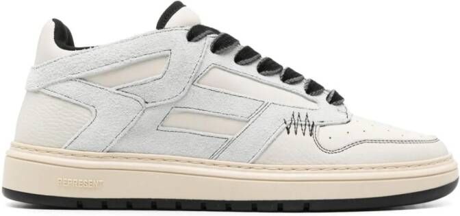 Represent Reptor lace-up sneakers Beige