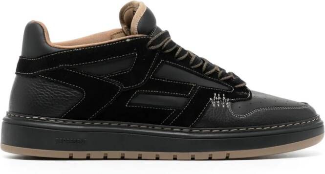 Represent Reptor suède sneakers Zwart