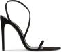 Retrofete Naomi 110 mm leren sandalen Zwart - Thumbnail 1