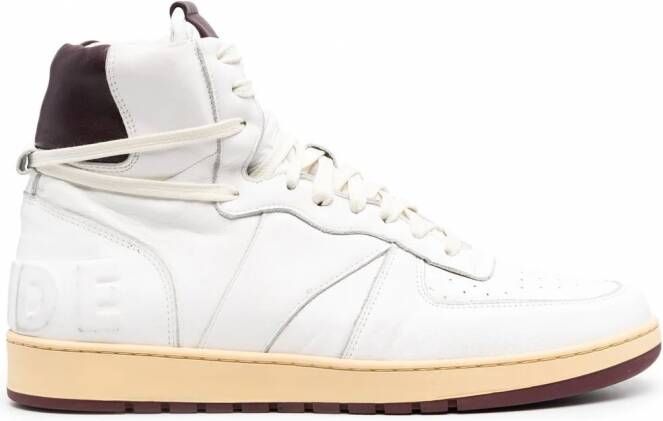 RHUDE High-top sneakers Wit