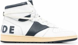 Rhude High-top sneakers Wit