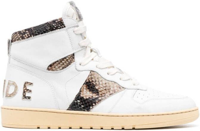 RHUDE High-top sneakers Wit