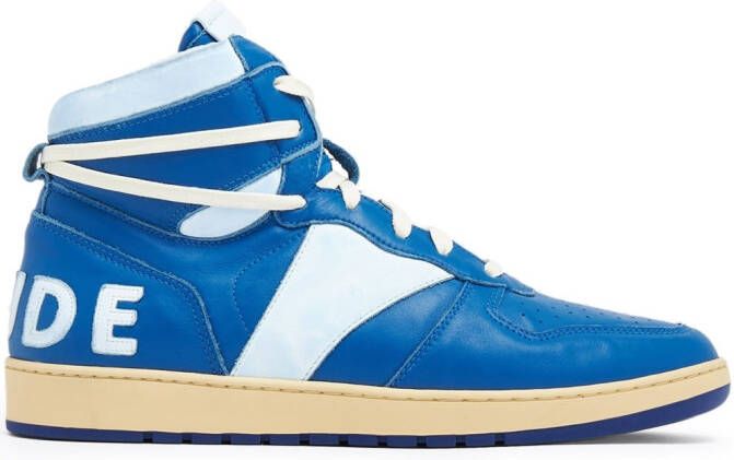 RHUDE Rhecess high-top sneakers Blauw