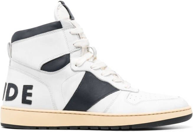 RHUDE Rhecess high-top sneakers Wit